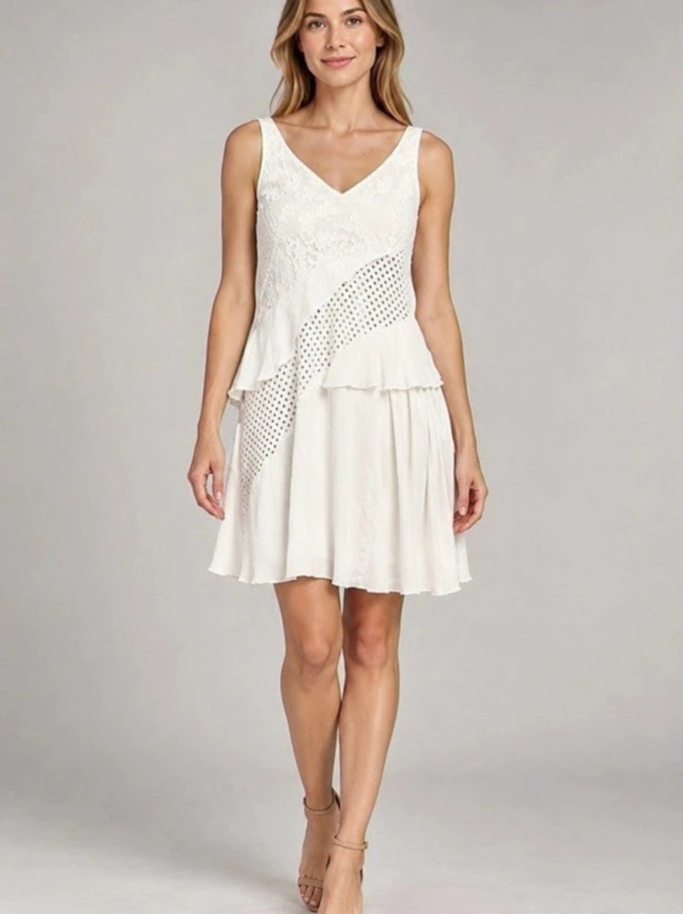 NEW French Connection RIPPLE LACE Mini Dress